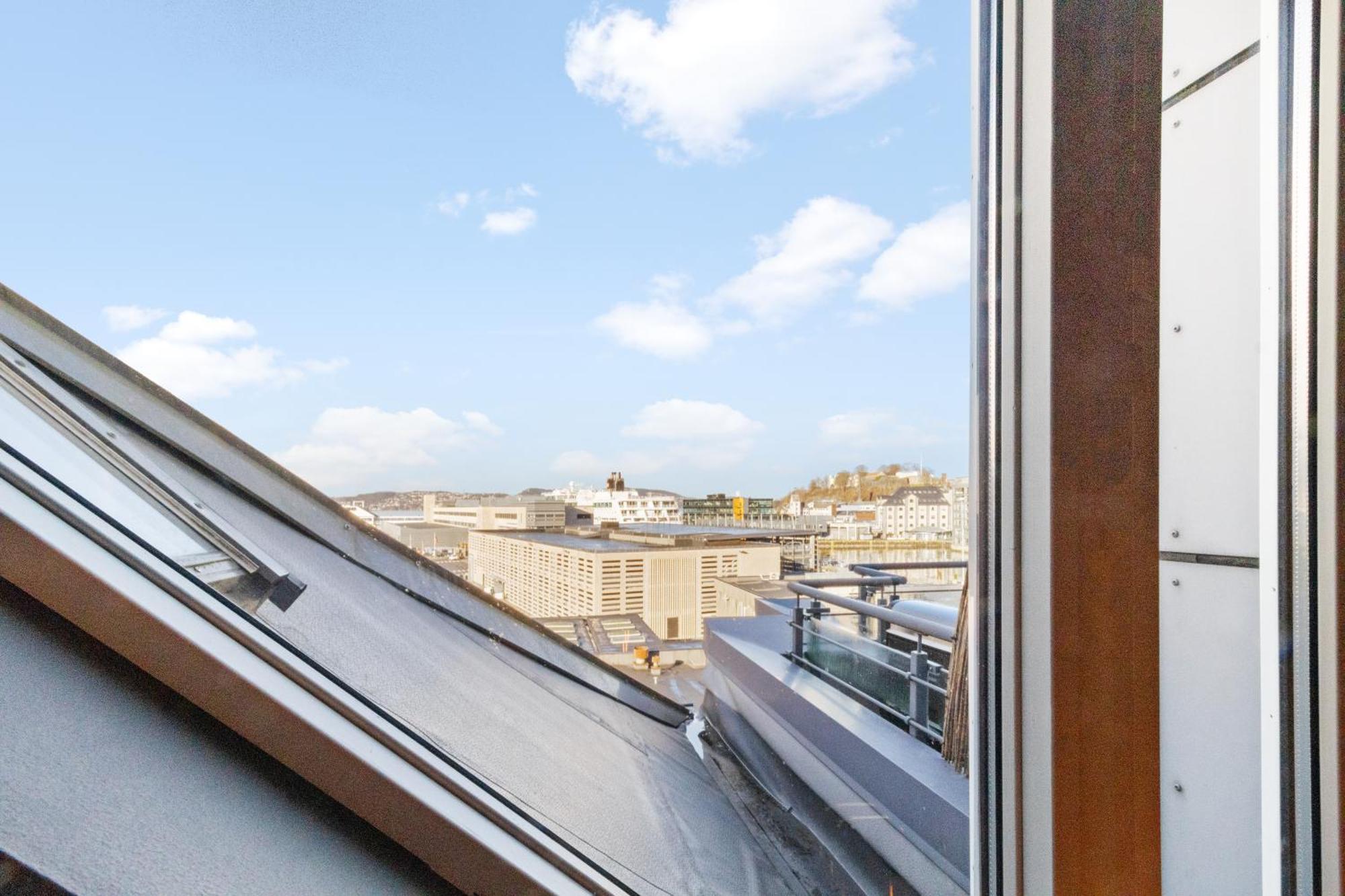 Penthouse Apartment In ベルゲン エクステリア 写真