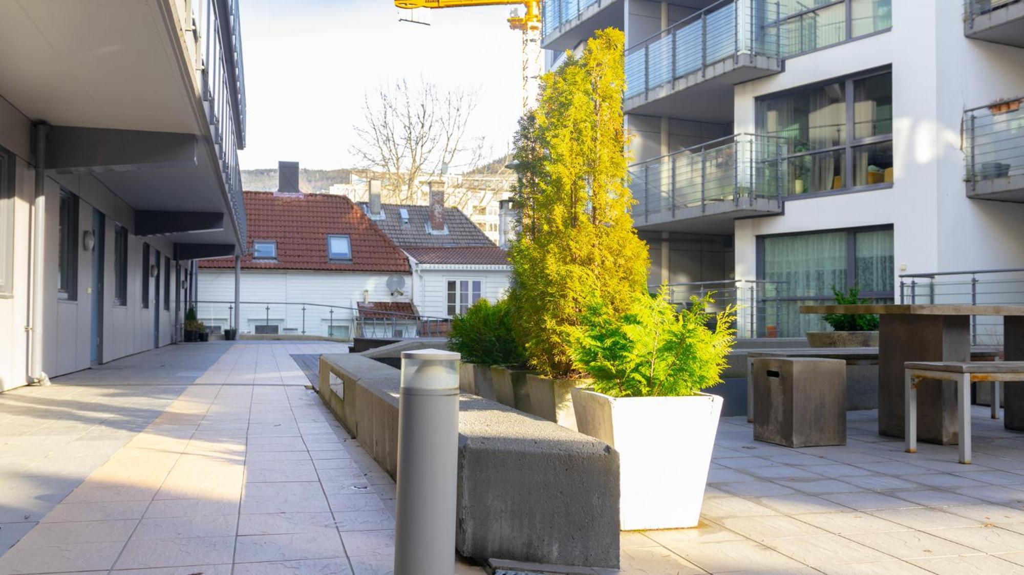 Penthouse Apartment In ベルゲン エクステリア 写真