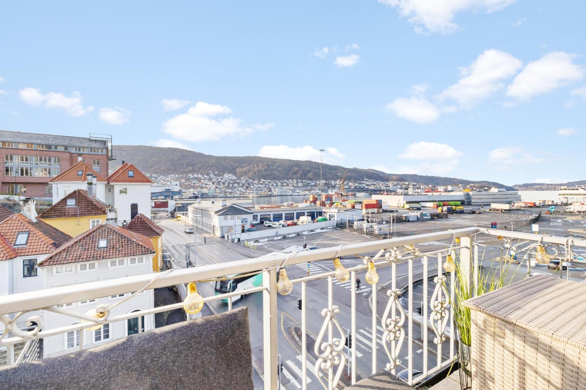 Penthouse Apartment In ベルゲン エクステリア 写真